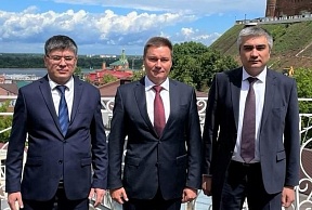 О визите делегации Республики Узбекистан во главе с Советником Премьер-министра М.А.Хайриддиновым